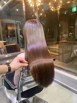 セミロング GINGER所属・GINGER yohのヘアスタイル