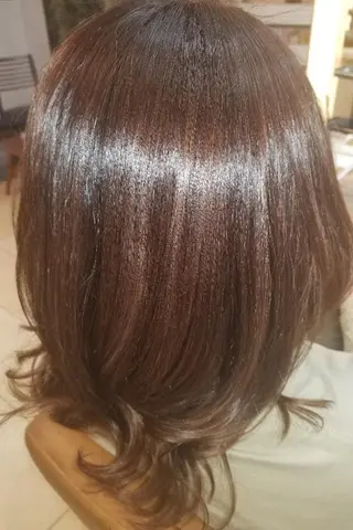 ミディアム むらの じゅんやのヘアスタイル