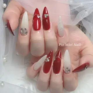 ネイル HANA 長さだしのネイルデザイン