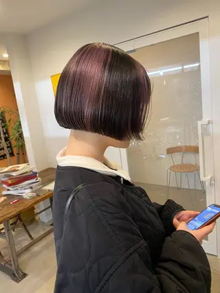 ショート カラー GATTACA所属・KEI gattacaのヘアスタイル