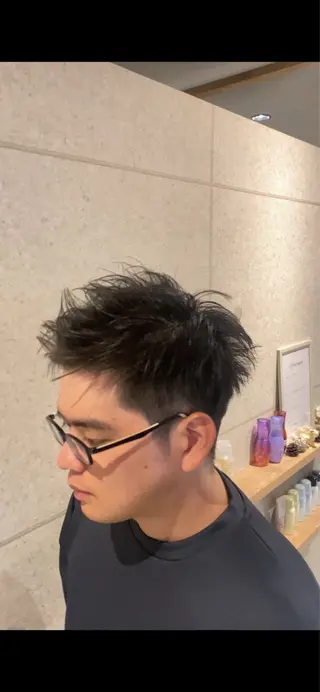 ショート メンズ 👑髪質改善/パーマ /フェード/森田のヘアスタイル