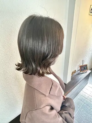 ミディアム 五藤 🍀壽野のヘアスタイル