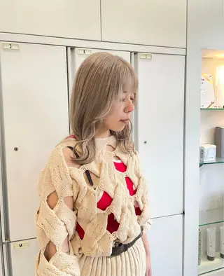 カラー nanaka :のヘアスタイル