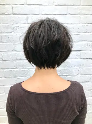 ショート カラー ショートヘア相談所✨ 澤里大のヘアスタイル