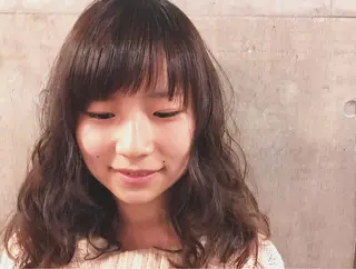 ミディアム カラー パーマ 土屋かすみ✁︎. ꙳ 姫カットのヘアスタイル