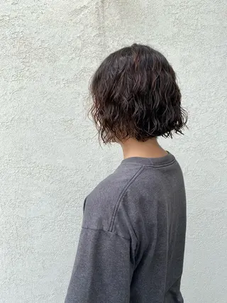 パーマ nagi所属・横田直也／韓国風 レイヤーカット／千種のヘアスタイル