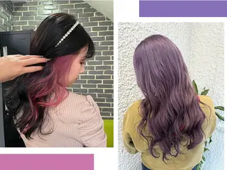 カラー Re BuLL【レブル】所属・Rebull hair/ひよりのヘアスタイル