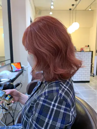 セミロング hair park t-under所属・RIKU KATSURAGIのヘアスタイル