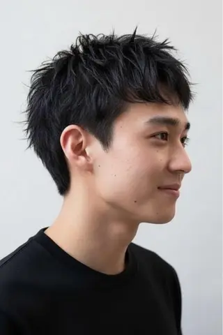 ショート パーマ メンズ FIX hair所属・メンズパーマ FIX 店長のヘアスタイル