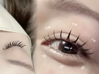 マツエク・マツパ MIU by emu所属・MIU by emu アイラッシュのマツエク・マツパデザイン