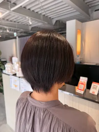 ショート 井手上 陽菜のヘアスタイル