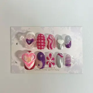 ネイル 顔まわり/インナー カラー/　syuriのヘアスタイル