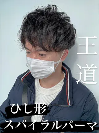 ショート メンズ ハルキ/ 髪質改善のヘアスタイル