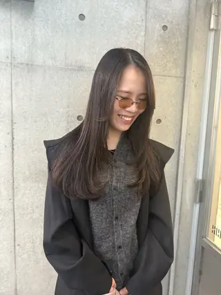 ロング カラー 誰よりも丁寧なカット 🍀小林輝のヘアスタイル