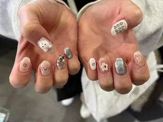 ネイル 海外girl🤎 透明感ベージュmaoのその他イメージ