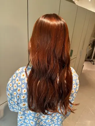 カラー 村田 茉優のヘアスタイル