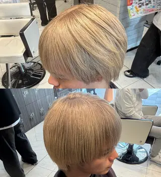 カラー メンズ 宇田川 大輝のヘアスタイル