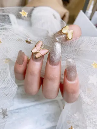 ネイル 🦋ネイルサロン ブラン🌈ゆりのネイルデザイン