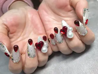 ネイル ネイル＆ホワイトニング   Yu-a所属・yu-a  スカルプ ネイルakiのネイルデザイン