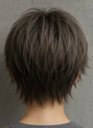 ショート 頭浸浴×似合わせ HolyGrailのヘアスタイル