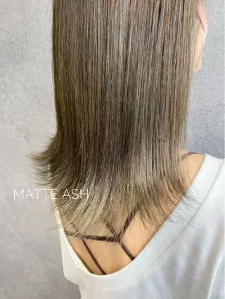 セミロング カラー clomus所属・YUKA 🍒ツヤ髪改善のヘアスタイル