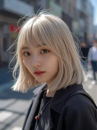 ショート カラー ☕️ベージュカラー 内藤光哉☕️のヘアスタイル