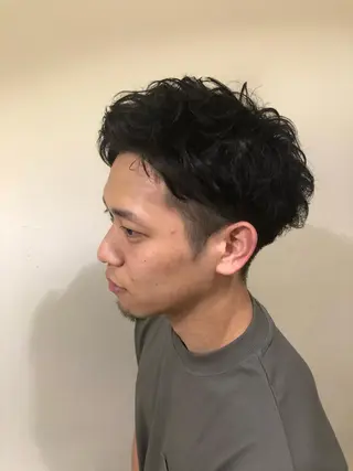 パーマ メンズ AUBE HAIR camelia　枚方店所属・メンズパーマ/ メンズカット/渡邊亘のヘアスタイル