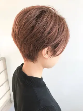 ショート カラー ショート/レイヤー なら石井知希のヘアスタイル