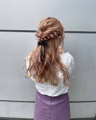 ロング 秋元 利央のヘアスタイル