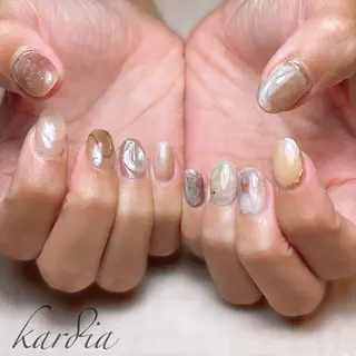 ネイル καρδιά -ｶﾙﾃﾞｨｱ-のネイルデザイン