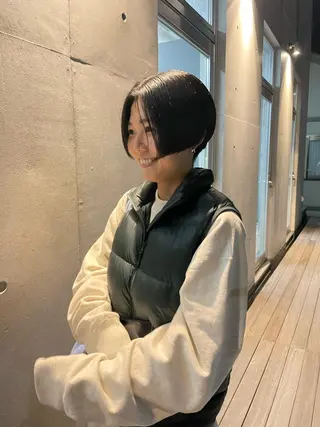 ショート 佐伯 和佳のヘアスタイル