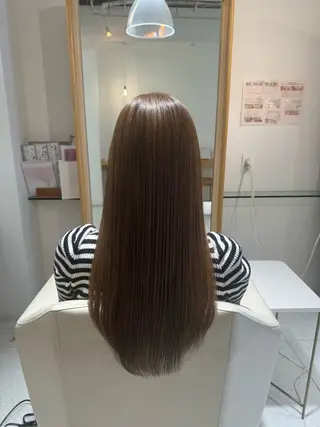 ロング 山内 瑞穂のヘアスタイル