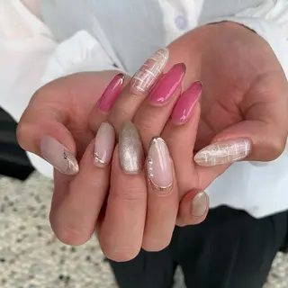 ネイル 中野 茅緩のネイルデザイン