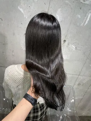 ロング カラー ベージュカラー💖 やすひろのヘアスタイル