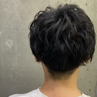 パーマ メンズ soLo所属・🟠soLo🟠染谷 駿介🟠髪質改善🟠のヘアスタイル