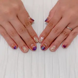 ネイル a:Qネイル /久米川のネイルデザイン