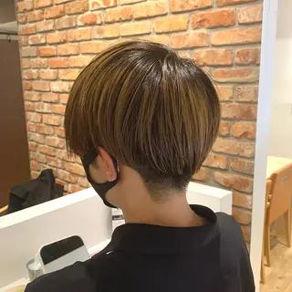 ショート 森山 佳小里/カラー /似合わせカットのヘアスタイル