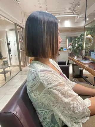 ミディアム AITOKYO 渋谷店所属・AI TOKYO渋谷 /駿佑のヘアスタイル