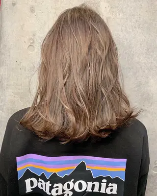ミディアム ✨髪質改善特化✨ 店長　安岡朋哉のヘアスタイル