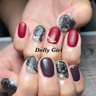 ネイル 個室ネイルサロンDolly  Girl〜ドーリーガール〜所属・DollyGirl KYOKOのネイルデザイン
