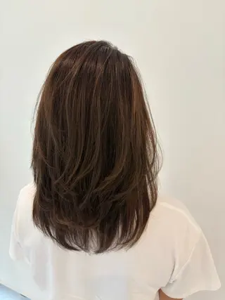 セミロング moiBlanc所属・moi blanc/ Aoyagiのヘアスタイル