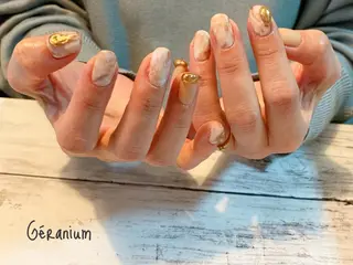 ネイル GéRanium Harukaのネイルデザイン