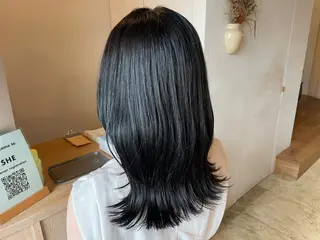 ロング 韓国ボブ👩🇰🇷 小野絢未のヘアスタイル