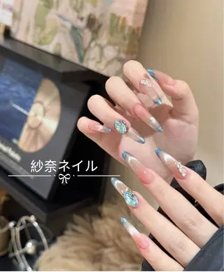 ネイル 纱 奈のネイルデザイン