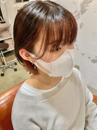 ショート 🤍MIDUKI🤍 韓国風レイヤーカットのヘアスタイル