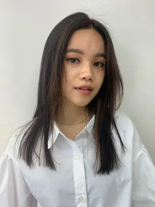 セミロング IDEA 柏の葉KOILRINKGARAGE所属・お洒落満足度 ◎💮井上のヘアスタイル