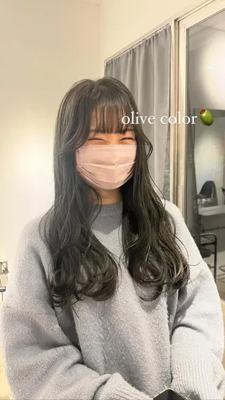 ロング kauti ichinana所属・小西 佑奈のヘアスタイル