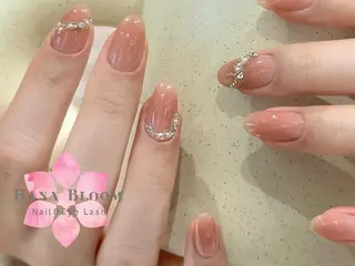 ネイル Hana Bloom Nail💜Akiのネイルデザイン