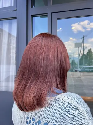 ミディアム カラー 志田 ほん/ メンズパーマのヘアスタイル