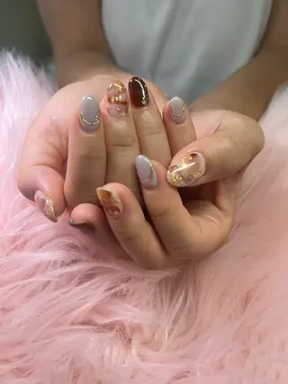 ネイル ネイルサロンキュアイスト所属・キュアイスト アコパラジェル調布のネイルデザイン